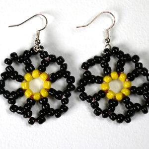 440-21</br><strong>Moa Island Style - Earrings (Bead Work)</strong></br>Danie Savage